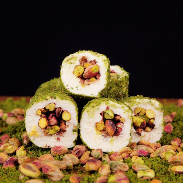 Duble Antep Fıstık Dolgulu Sarma Lokum 1 KG