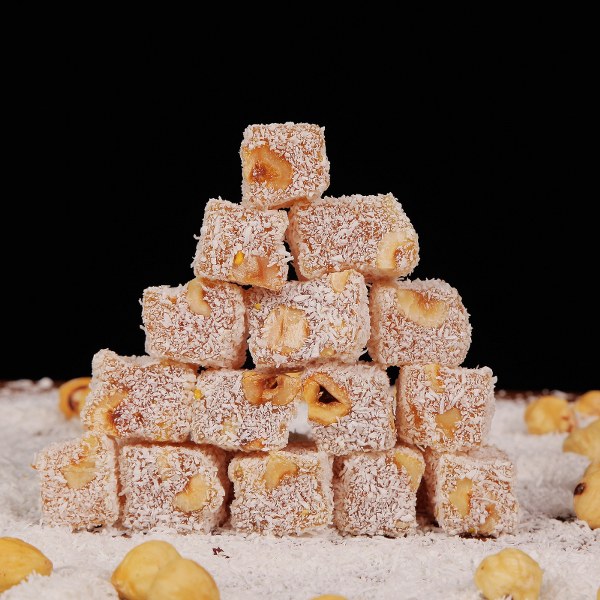 Küçük Kesim Fındıklı Oscar Lokum 1 KG