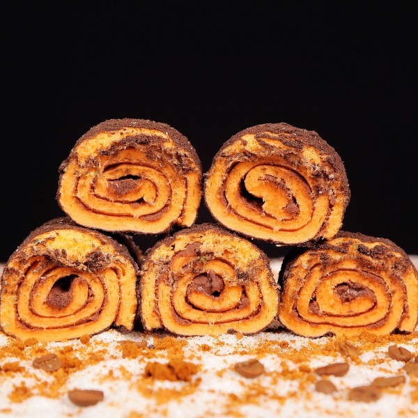 Portakallı Çikolatalı Sarma Lokum 1 KG